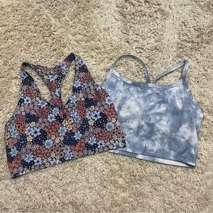 XL AERIE recharge sports bra lot (2) light support